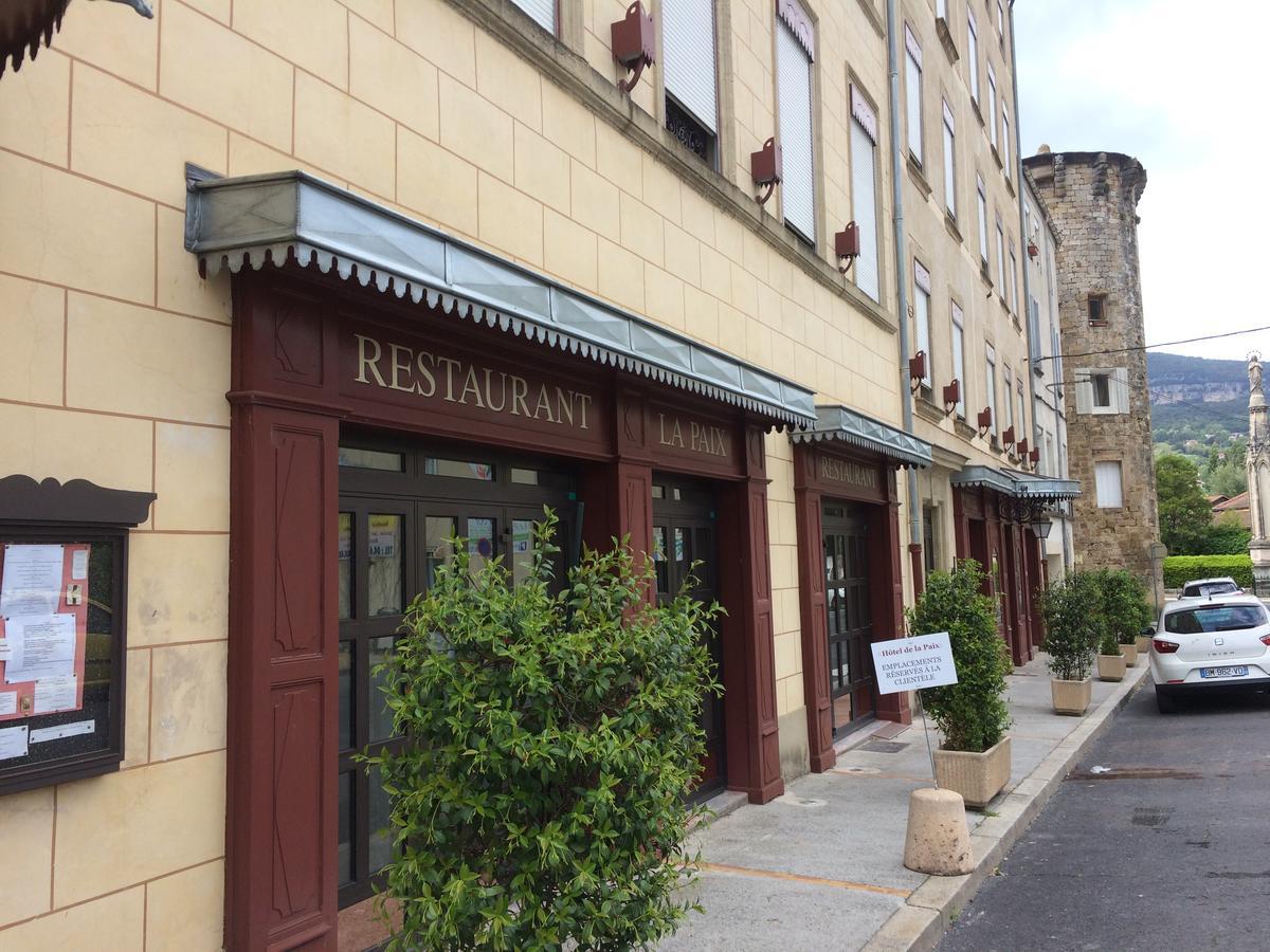 Logis Hotel Restaurant De La Paix Lodeve Ngoại thất bức ảnh